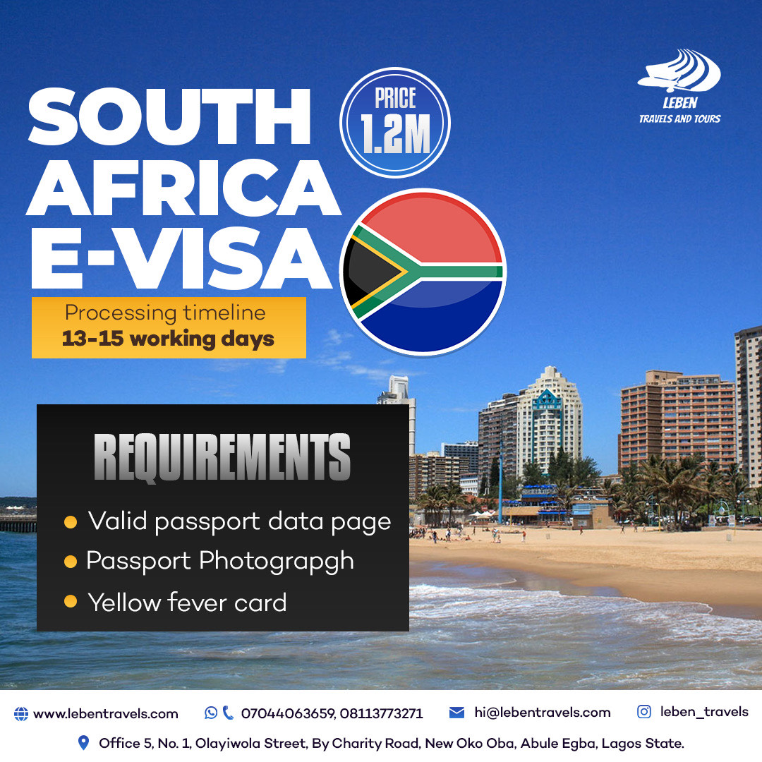 south africa - e visa